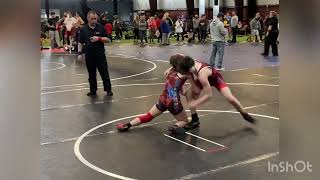 Boy Beats Girl Freestyle Wrestling- Madison Birth Wrestling