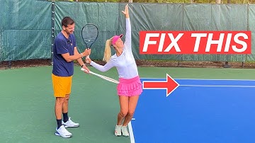 Clearing Up Tennis Serve Misconceptions & Double Fault Issue | Ema’s WTA Tour Comeback