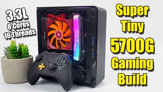 Super Tiny RYZEN 5700G Gaming Build! The Most Powerful APU So Far!