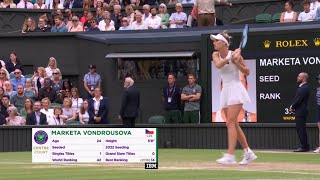 Wimbledon 2023 | Marketa Vondrousova vs Ons Jabeur | Ladies' Singles Final Highlights