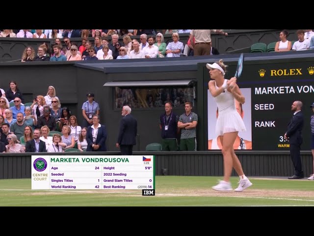 Wimbledon 2023 | Marketa Vondrousova vs Ons Jabeur | Ladies' Singles Final Highlights class=