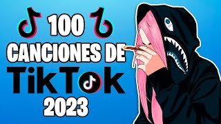 100 CANCIONES de TIKTOK que NO SABÍAS el NOMBRE 2023 🔵