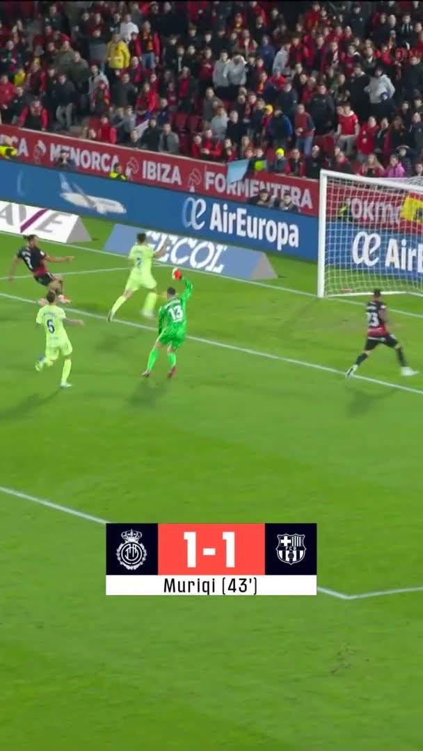 RCD Mallorca 1 vs 5 FC Barcelona | Game Highlights ⚽