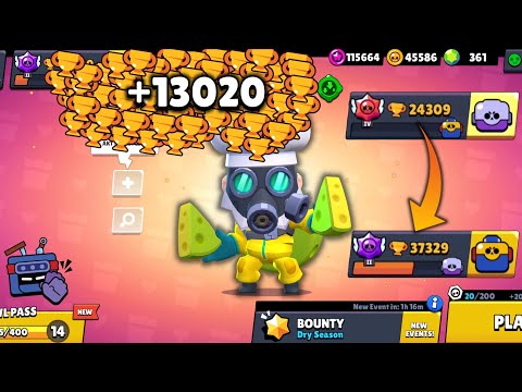 NONSTOP to 37,329 Trophies!!🤯🏆🏆 - Brawl Stars