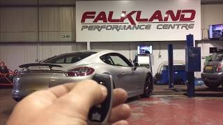 Porsche 981 cayman gts w/ armytrix valvetronic exhaust