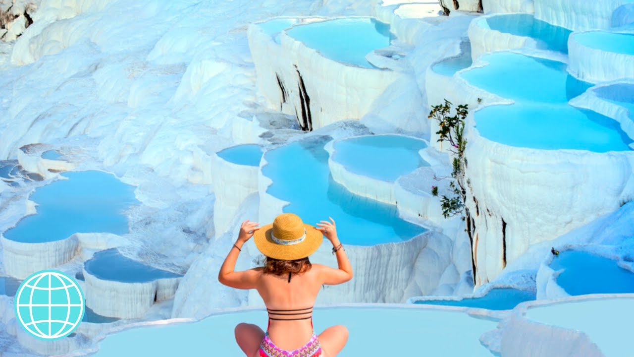 PAMUKKALE, AS PISCINAS TERMAIS DA TURQUIA