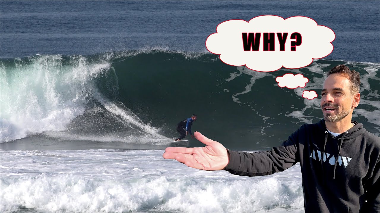 Почему никогда не стоит заниматься серфингом на зимних волнах в Лос-Анджелесе