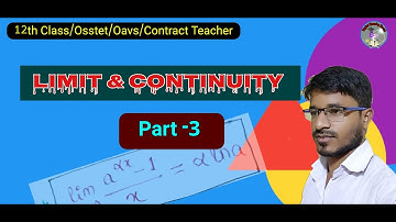 🔴Limit & Continuity Part - 3 🔥+2/Osstet/Contract Teacher Preparation/Oavs @digitallearningportal💯