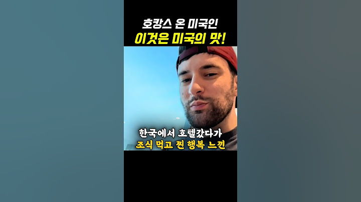 A foreigner who felt truly happy after eating breakfast at a hotel in Korea 😮