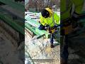 Crazy Fast Timber Framing Technique with a Chainsaw!