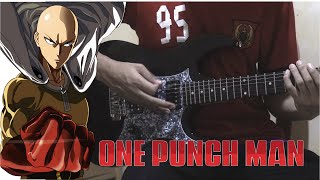 One Punch Man Main Theme-Seigi Shikkou (Guitar Cover)