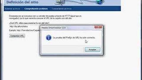 DreamWeaver cs3 b  - conexion a mysql videotutoriales.es