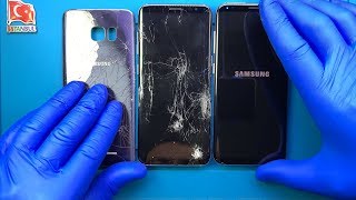 картинка: Разбил! Замена задней стеклянной крышки экрана Samsung Galaxy S8