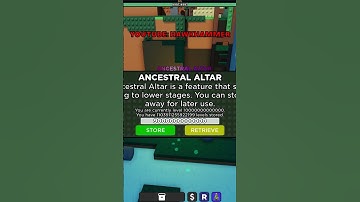 Once You Are Level 10T, You Need To Do This In Roblox Shadovis Rpg! #shorts