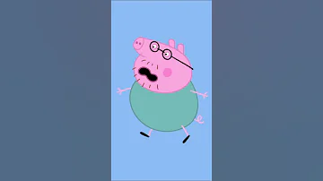 Mummy Pig Rescues Daddy Pig PeppaPig Shorts 