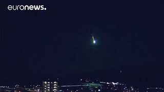 Fireball lights up skies over Japan
