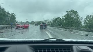 Multiple lanes closed on I-64 Westbound