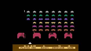 Famous Deluxe Invaders (Atari 8-bit, NTSC). Game 4. Score: 11 730. Invasion: 8 #spaceinvaders #atari #retro Wealth