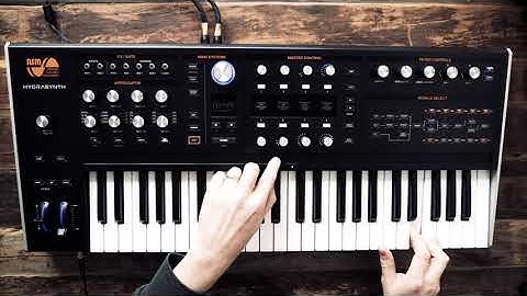 Blade Runner (1982) | Vangelis on Hydrasynth | Soundtrack | A004 Blade Titles PS Patch