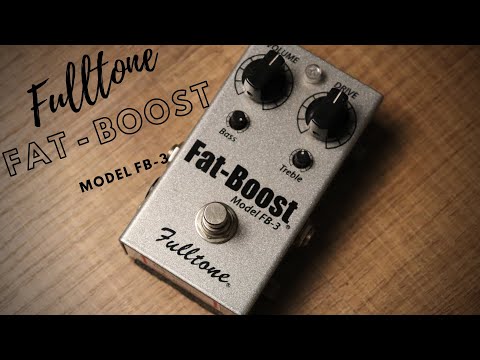 Fulltone Fat-Boost 3 FB-3 フルトーン Fulltone FatBoost 3 FB-3 Distortion Pedal | Cream City Music