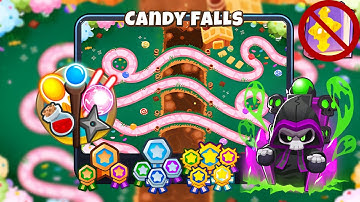 Candy Falls [Magic Monkeys Only] Guide | No Monkey Knowledge | BTD 6 (2023 Updated)