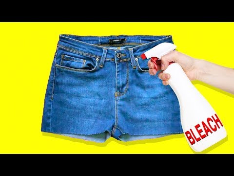 Вопрос: Как сделать джинсовые шорты?