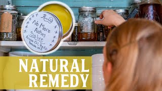 Old-Fashioned, No-Fuss Herbal Salve | Bruises, Aches & Tension Headaches