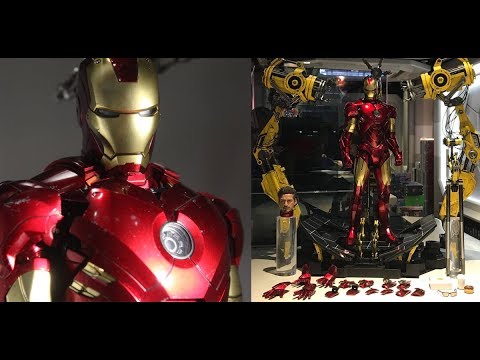 6 Iron Man Mark IV ( Die-Cast) Suit-Up 
