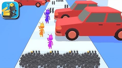 Tiny Run 3D 🐜👑🐜 Gameplay Walkthrough Android, ios All Levels #mobilegame #gameplay #TinyRun3D