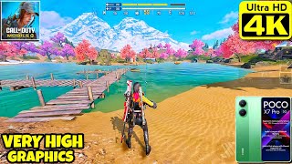 POCO X7 PRO CODM VERY HIGH GRAPHICS GAMEPLAY TEST + Graphics Settings