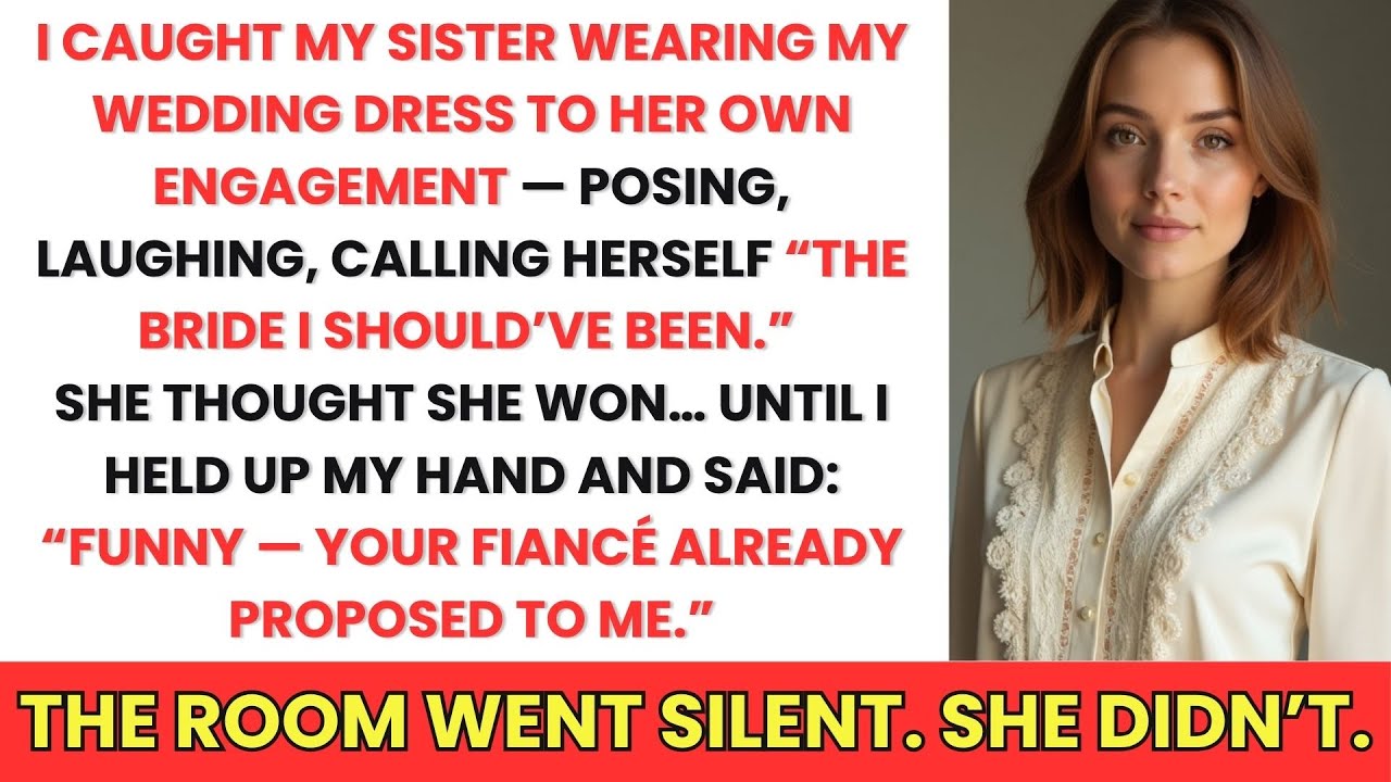 I Caught My Sister Wearing My Wedding Dress to Her Own Engagement—I Was Already Engaged...