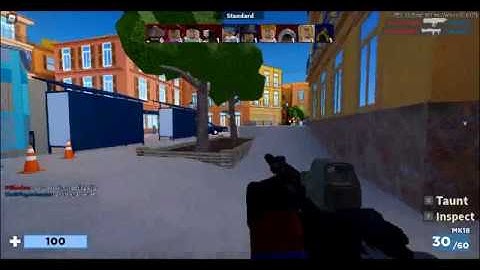 Catching a hacker in Arsenal (Roblox)