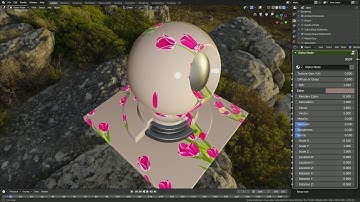 Blender 2.80 EEVEE Procedural Shader Bank "Alpha Node" (FR)