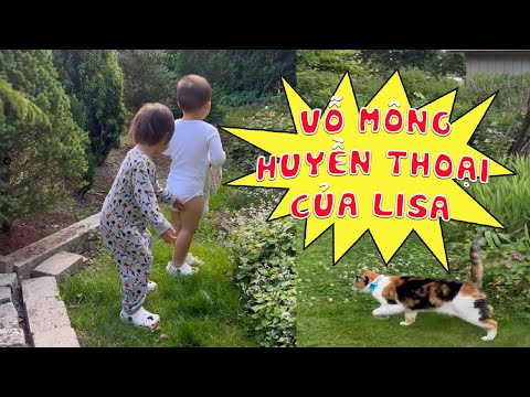 Video Leon và Lisa rủ nhau ra vườn đi tìm mèo và cú vỗ mông... - youtube