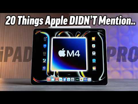 M4 iPad Pro Event - 20 Things Apple Didn’t Tell you!