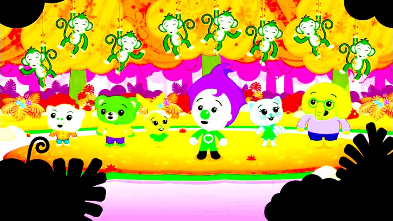 Plim Plim Ocho Monitos🐒Intro Logo Effects Sponsored by Klasky Csupo 2001 Effects