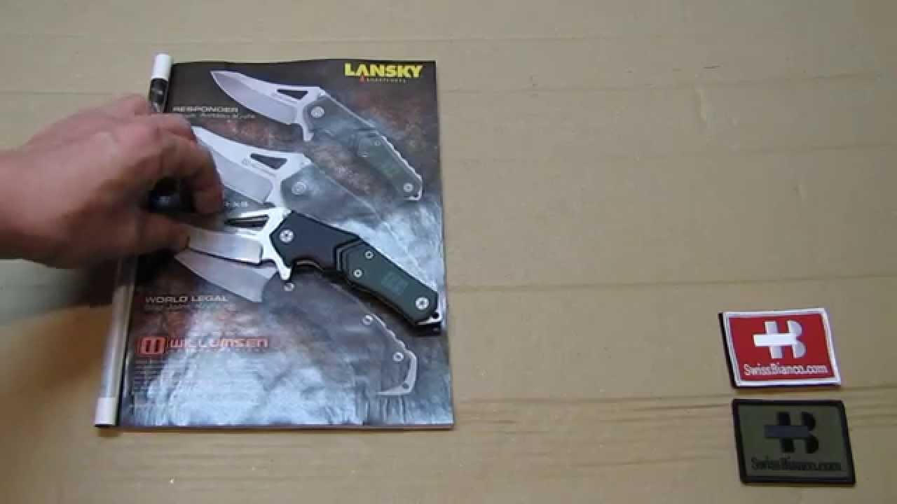 lansky responder quick action knife / willumsen design YouTube