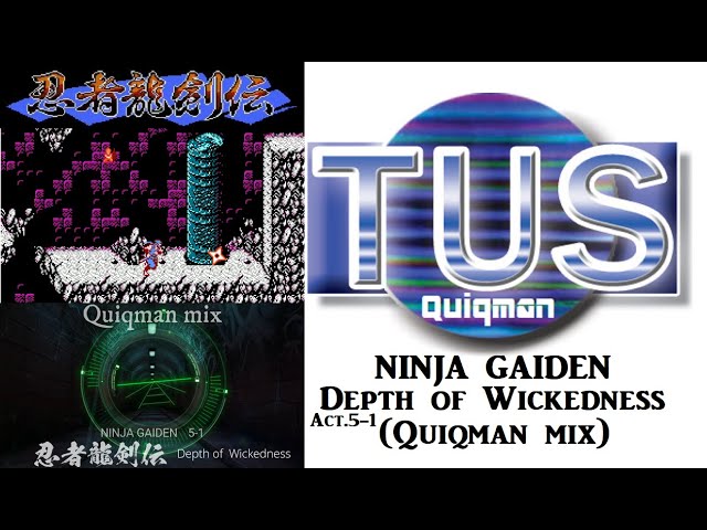 忍者龍剣伝 5-1 Depth of Wickedness(Quiqman mix)/NINJA GAIDEN - YouTube
