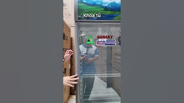 Tủ mát Sanaky 240 lít VH308K - Dàn Nhôm