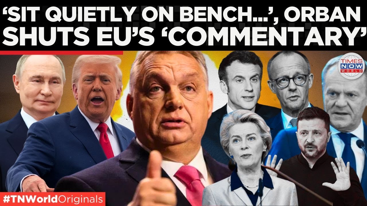 'Give Peace A Chance', Viktor Orbán Snubs EU's 'PRO-WAR' Rhetoric - YouTube