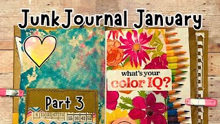 JUNK Journal JANUARY // Create a JUNKY and TRASHY JUNK Journal //  Trash Journal Part 3