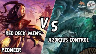 Red Deck Wins VS Azorius Control [MTG Pioneer]