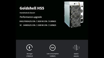 CRYPTOMINING  March 2021 GOLDSHELL HS5 CRYPTOCURRENCY 2021 DIGITAL GOLDRUSH CRYPTOMINER