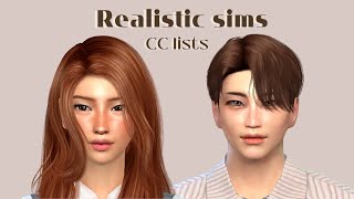 CC list series #4 | ของเสริม The Sims 4เกาหลี โหลดผิว ผม ให้ซิมส์ดูสมจริง