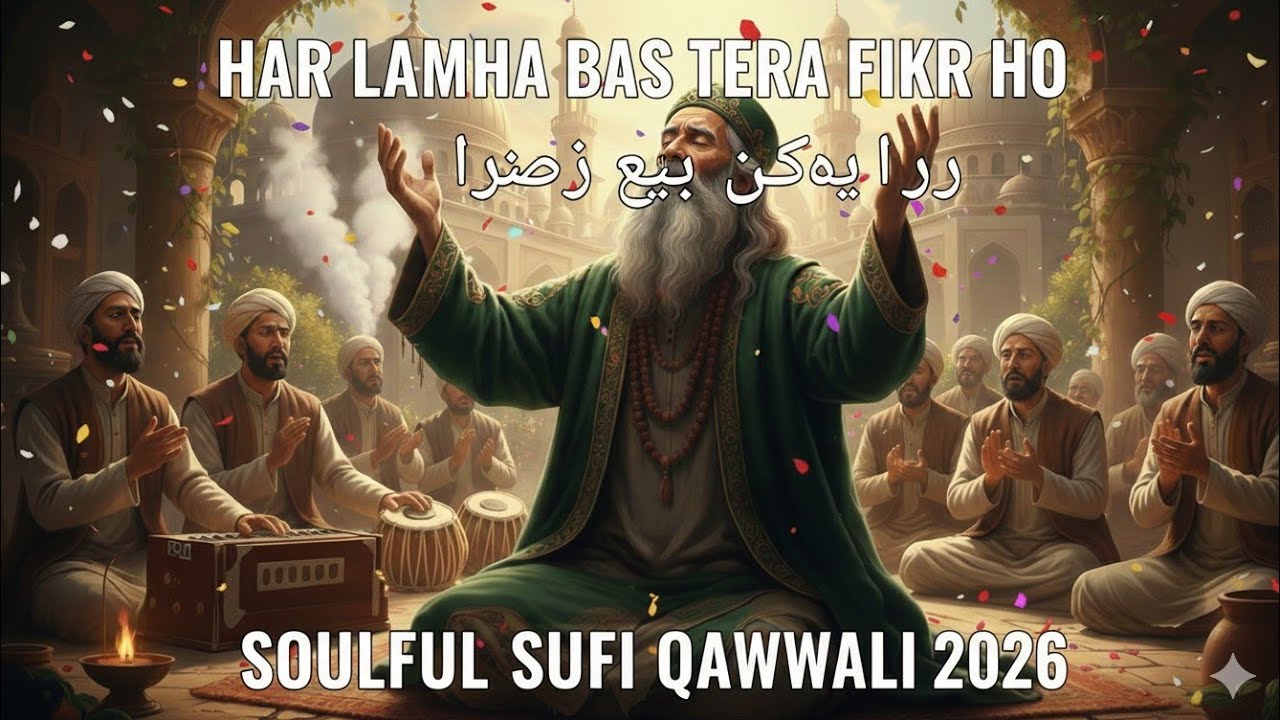Har Lamha Bas Tera Fikr Ho | Soulful Sufi Qawwali 2026 | Heart Touching Spiritual Song ✨🕊️