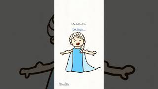 srry ELSA!!!😭😭| wonderstudio| #2danimation #fypシ #flipaclip #funny #pov