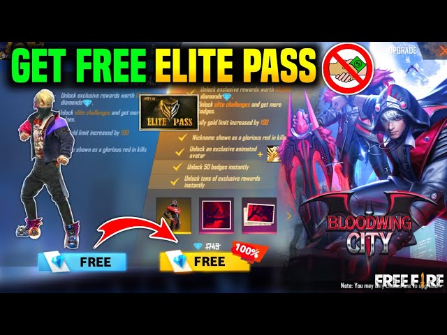 How To Get Free Diamonds And Upgrade To Elite Pass For Free In Garena  FREEFIRE 