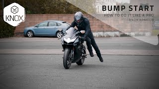 How to bump start a motorcycle like a PRO | KNOX armour