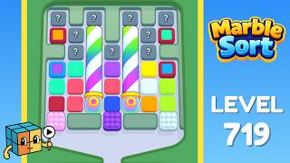 Marble Sort Level 719 Walkthrough Solution