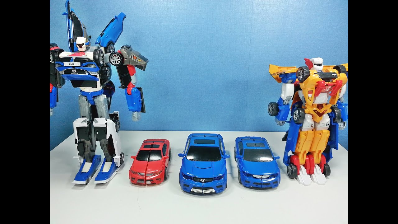 또봇 트라이탄의 또봇y 또봇 타이탄의 또봇 y 변신 모양 비교 동영상 tobot y toys 玩具 juguete Игрушки ...